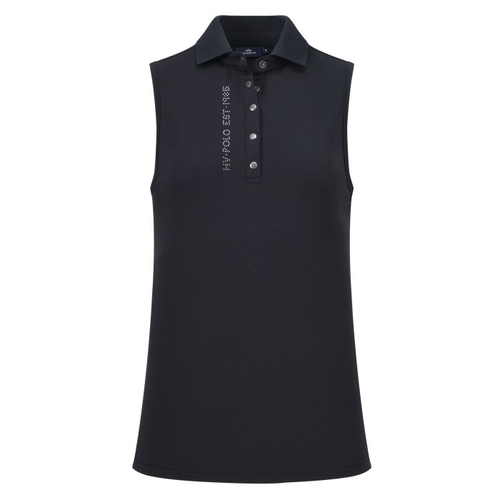 Polo shirt sleeveless HVPMyrthe - 9000 - Black