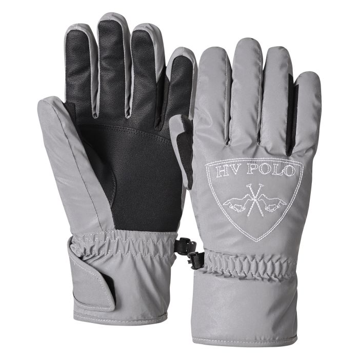 KIDS Gloves HVPSports - 7104 - Silver-Reflective