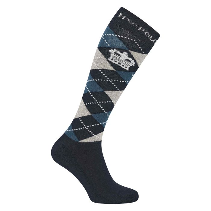 Socks HVPArgyle - 5292 - Navy-Deep sea blue