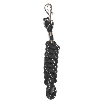 Lead rope HVP-Essential snap hook -  Black