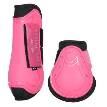 Tendon and fetlock bootset HVP-Classic -  Power pink