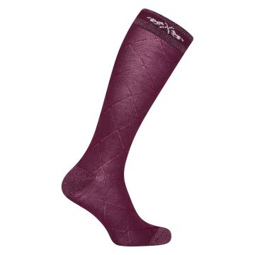 Socks HVPLouise -  Dark berry