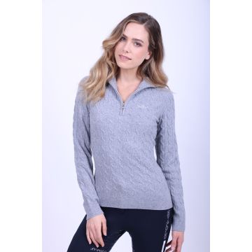 Knitted pullover HVPLuna -  Cloud grey Heather 