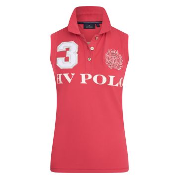 Polo shirt Favouritas sleeveless -  Strawberry