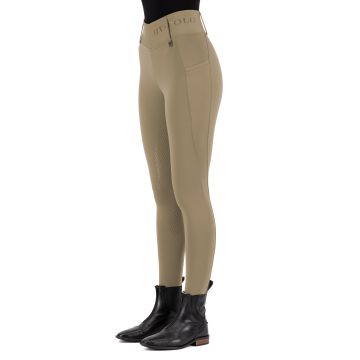 Riding tights HVP-Favourite summer FullGrip -  Tender Grass