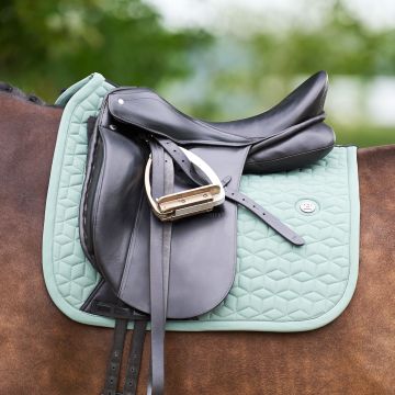 Saddlepad HVP-Essential dressage -  Greenery