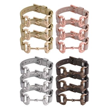 Bracelet big bit HVP-Kate, set of 12 pcs -  Multi sparkling