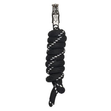 Lead rope HVP-Essential panic hook -  Black