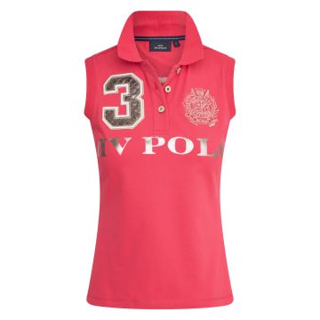 Polo shirt sleeveless Favouritas Luxury -  Strawberry