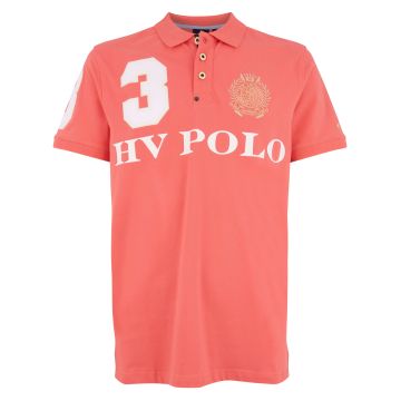 Polo shirt Favouritas M. EQ -  Bright coral