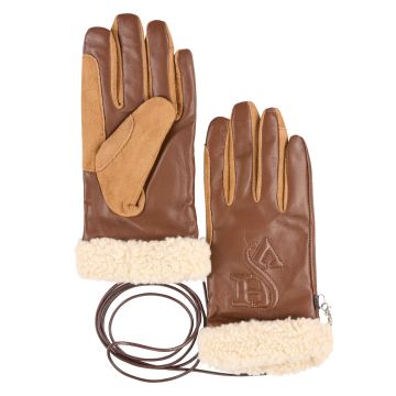 Gloves HVPCharlotte -  Copper brown