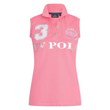 Polo shirt Favouritas sleeveless -  Power pink