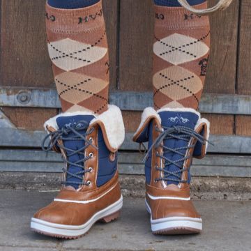 Winter boots HVP-Glaslynn -  Navy