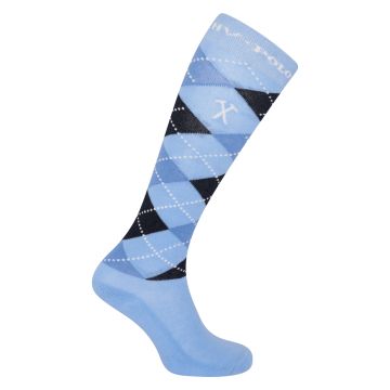 Socks HVP-Argyle -  Lavender blue