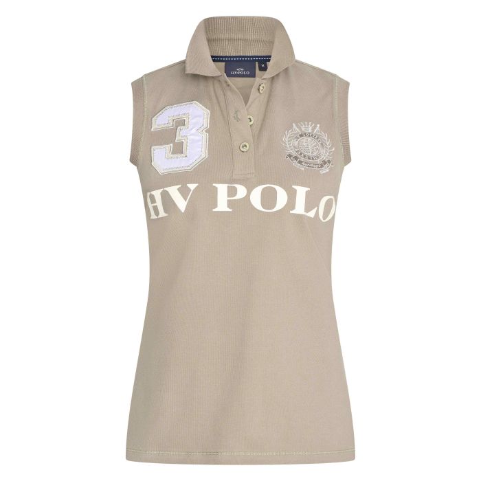 Polo shirt Favouritas sleeveless - 6107 - Oil green