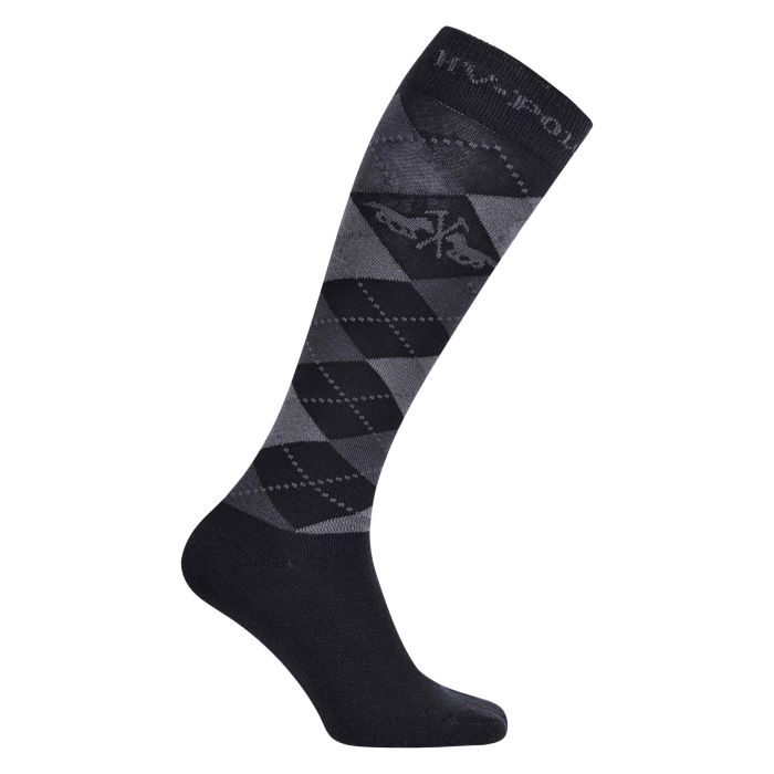 Socks HVPArgyle - 9535 - Black-Lightgrey Socks HVPArgyle - 9535 - Black-Lightgrey