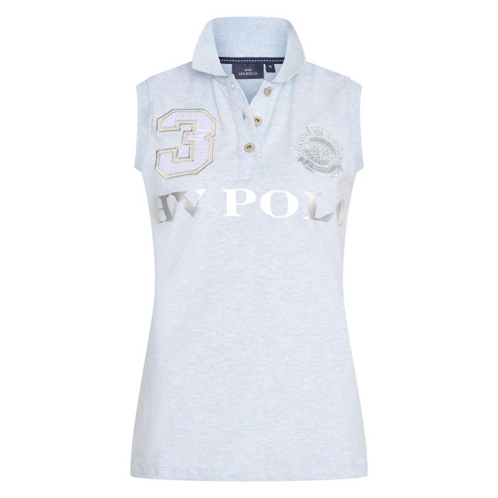 Polo shirt Favouritas sleeveless - 5019 - Cloud melange