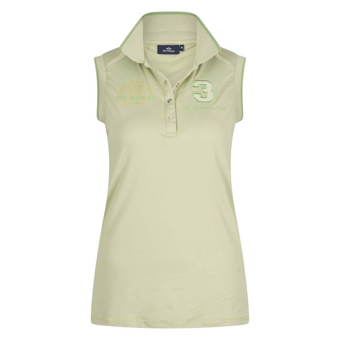 Polo shirt Favouritas Tech sleeveless - 6059 - Basil Polo shirt Favouritas Tech sleeveless - 6059 - Basil