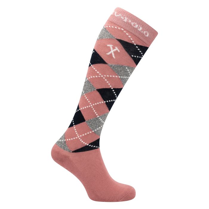 Socks HVPArgyle - 3605 - Dusty Rose-Navy Socks HVPArgyle - 3605 - Dusty Rose-Navy