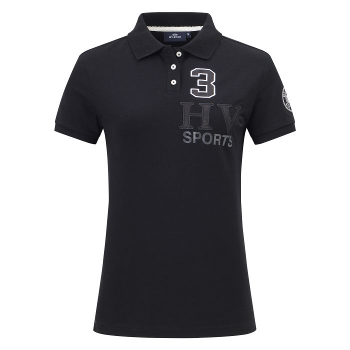 Polo shirt HVPFavourite - 9000 - Black Polo shirt HVPFavourite - 9000 - Black