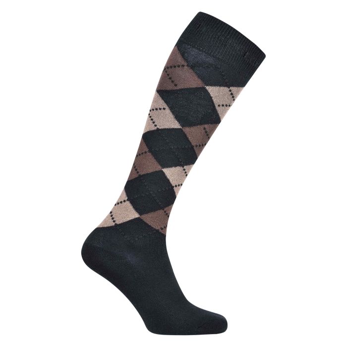 Socks HVPArgyle - 9607 - Black-Basalt