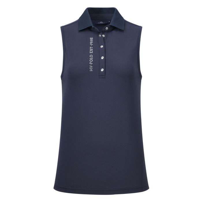 Polo shirt sleeveless HVPMyrthe - 5001 - Navy