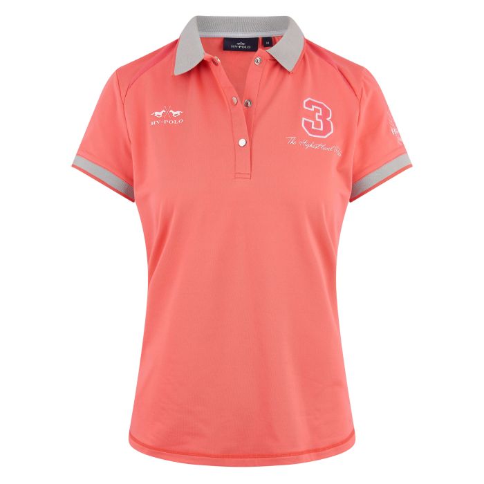 Polo shirt Favouritas Tech - 2049 - Bright coral Polo shirt Favouritas Tech - 2049 - Bright coral