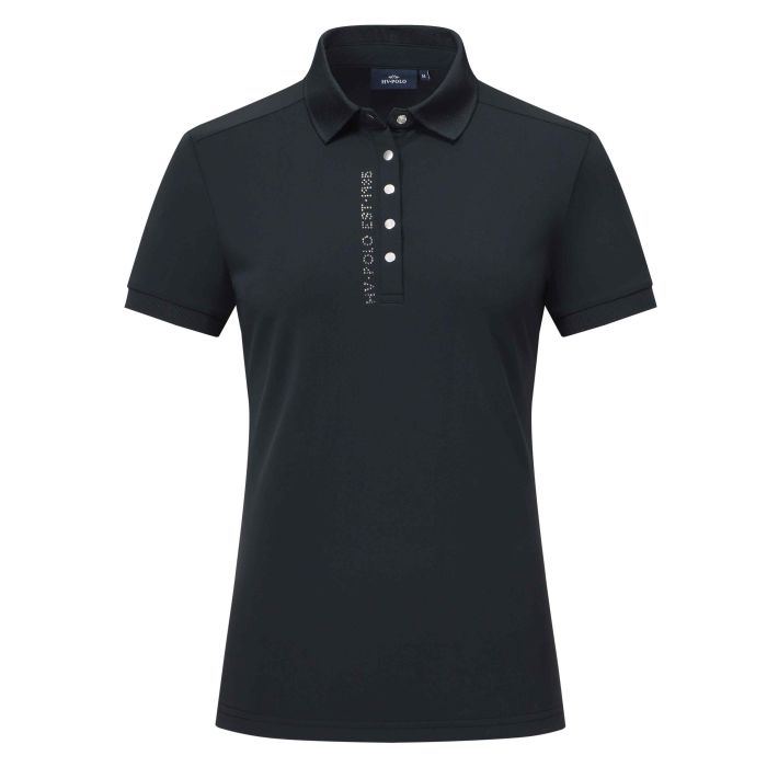 Tech polo HVPMyrthe - 9000 - Black Tech polo HVPMyrthe - 9000 - Black