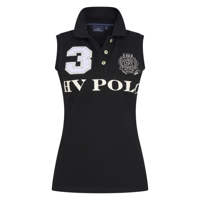 Polo shirt Favouritas sleeveless - 9000 - Black Polo shirt Favouritas sleeveless - 9000 - Black