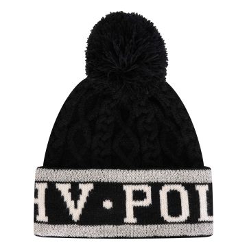 Beanie HV POLO-Knit -  Black