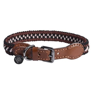 Dog collar HVP-Mika -  Almond