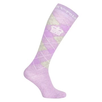 Socks HVP-Argyle -  Violet