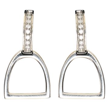 Earrings stirrup HVP-Lotta silver -  Silver