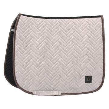 Saddlepad HVP-Luxury dressage -  Ivory