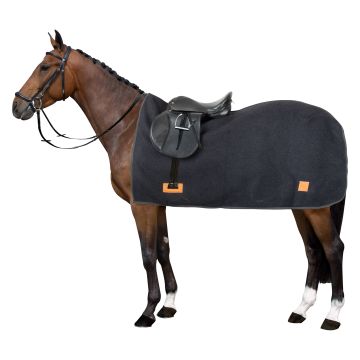 Quarter Blanket HVP-Scottie -  Dark Grey melange
