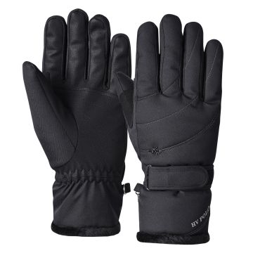 Gloves HVP-Sports reflection -  Black