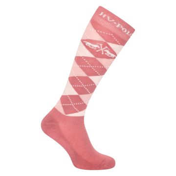 Socks HVP-Argyle -  Blush