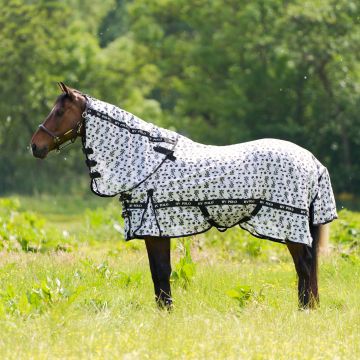 Fly blanket HVP-Nena AOP -  White