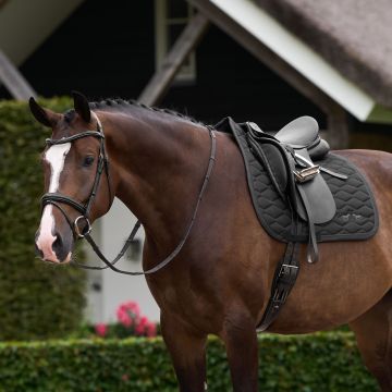 Saddlepad HVP-Joan dressage -  Black