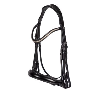 Weymouth bridle HVP-Legacy deluxe -  Black