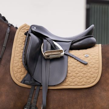 Saddlepad HVP-Essential dressage -  Straw