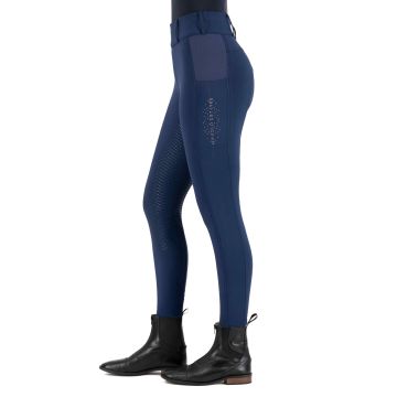 Riding tights HVP-Evi FullGrip -  Navy