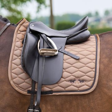 Saddlepad HVP-Joan dressage -  Straw