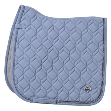 Saddlepad HVP-Classic dressage -  Dark mist blue