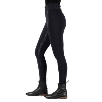 Riding tights HVP-Favourite summer FullGrip -  Black