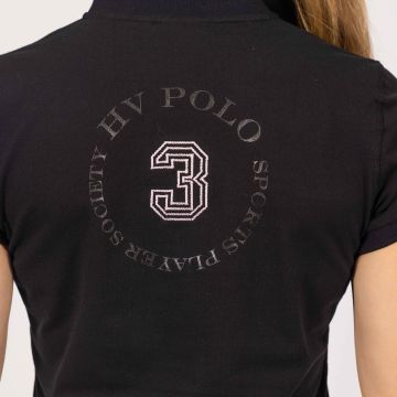 Polo shirt Favouritas Luxury -  Black-Rose