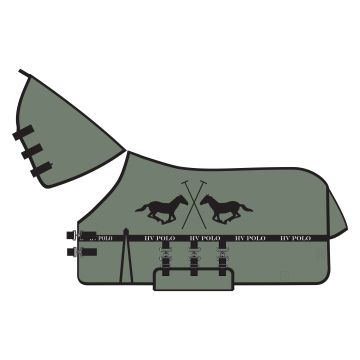 Fly blanket HVP-Nena -  Greenery