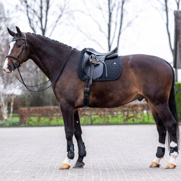 Saddlepad HVP-Essential dressage -  Black
