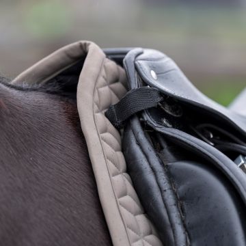 Saddlepad HVP-Essential dressage -  Stone