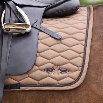 Saddlepad HVP-Joan dressage -  Straw